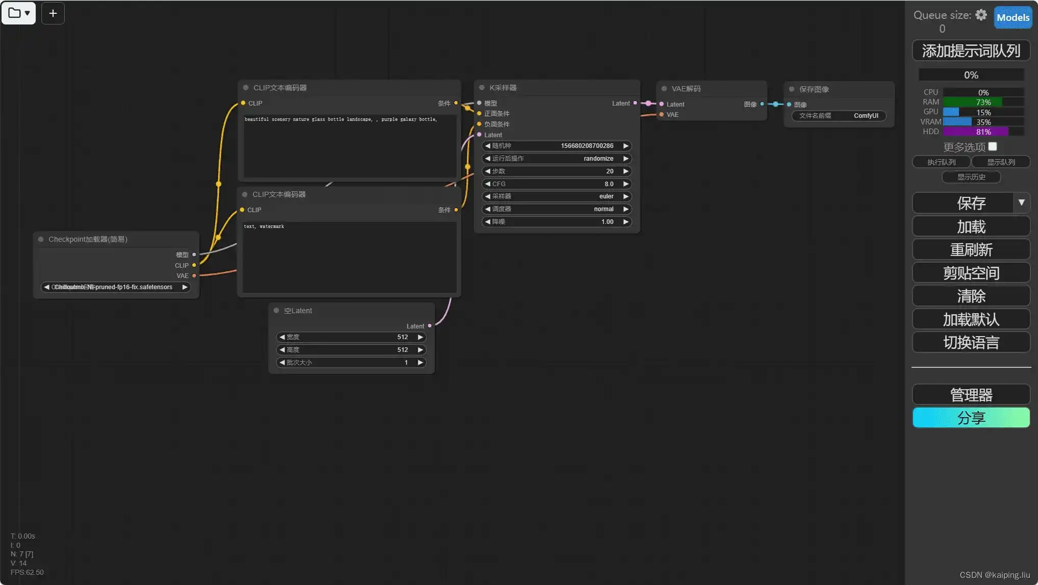 图片[1]-【AI整合包】ComfyUl-aki-V1.7和V2.7（秋葉aaak）-Yves YAN