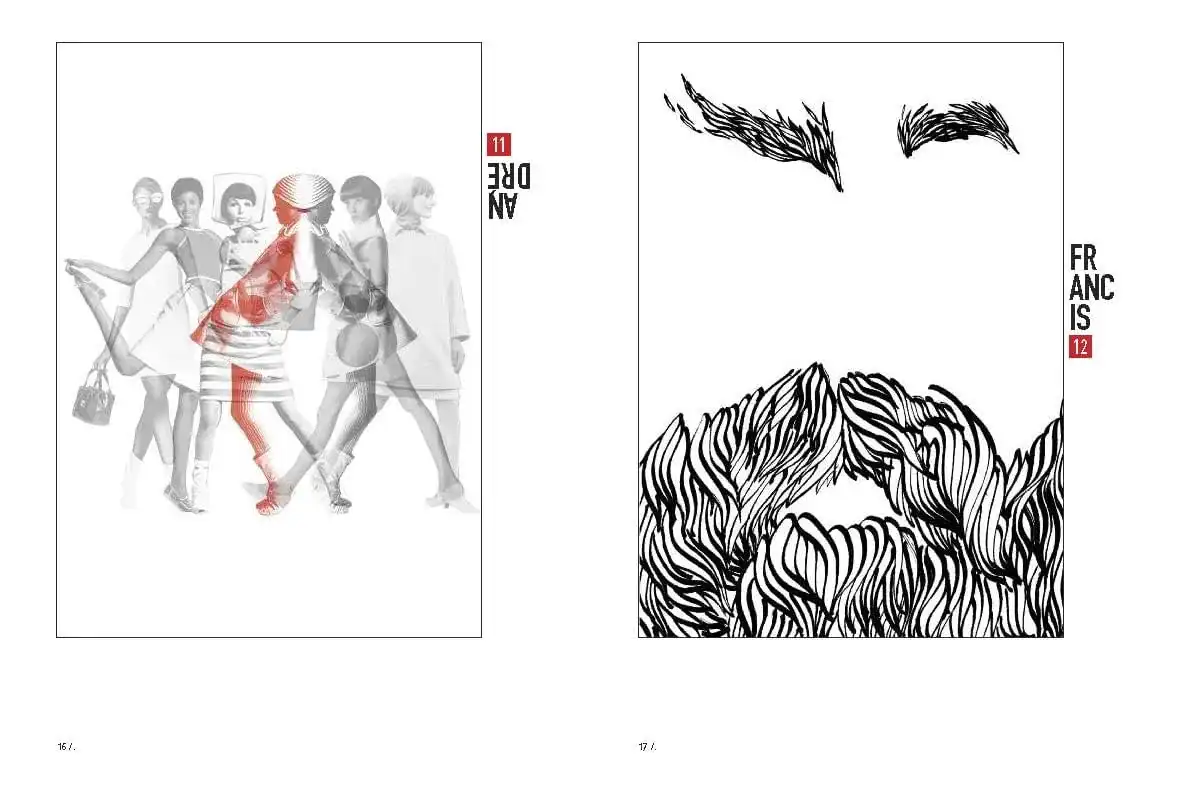 图片[15]-【海报设计】Pau, des visages, des figures-Yves YAN