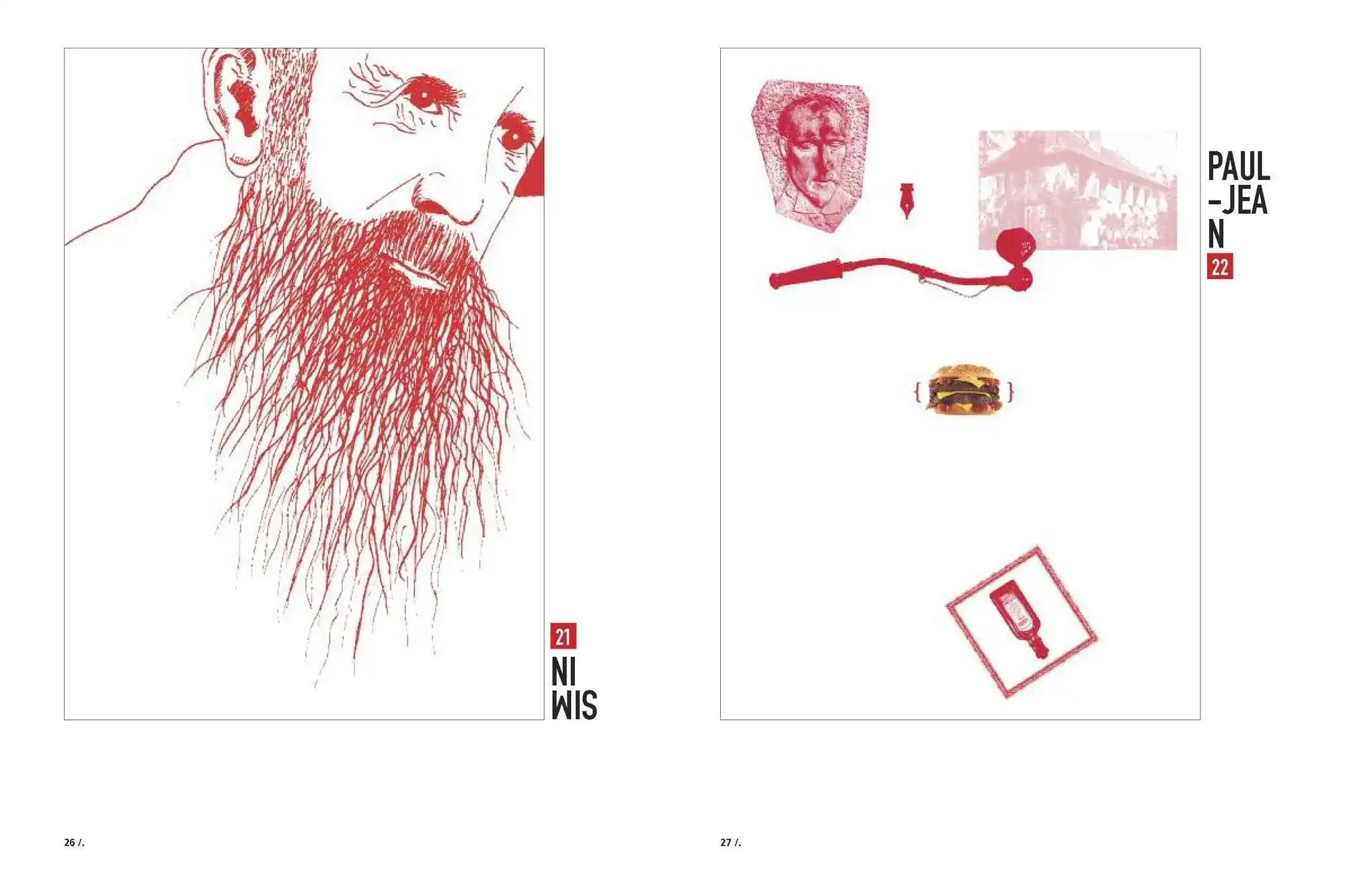 图片[20]-【海报设计】Pau, des visages, des figures-Yves YAN