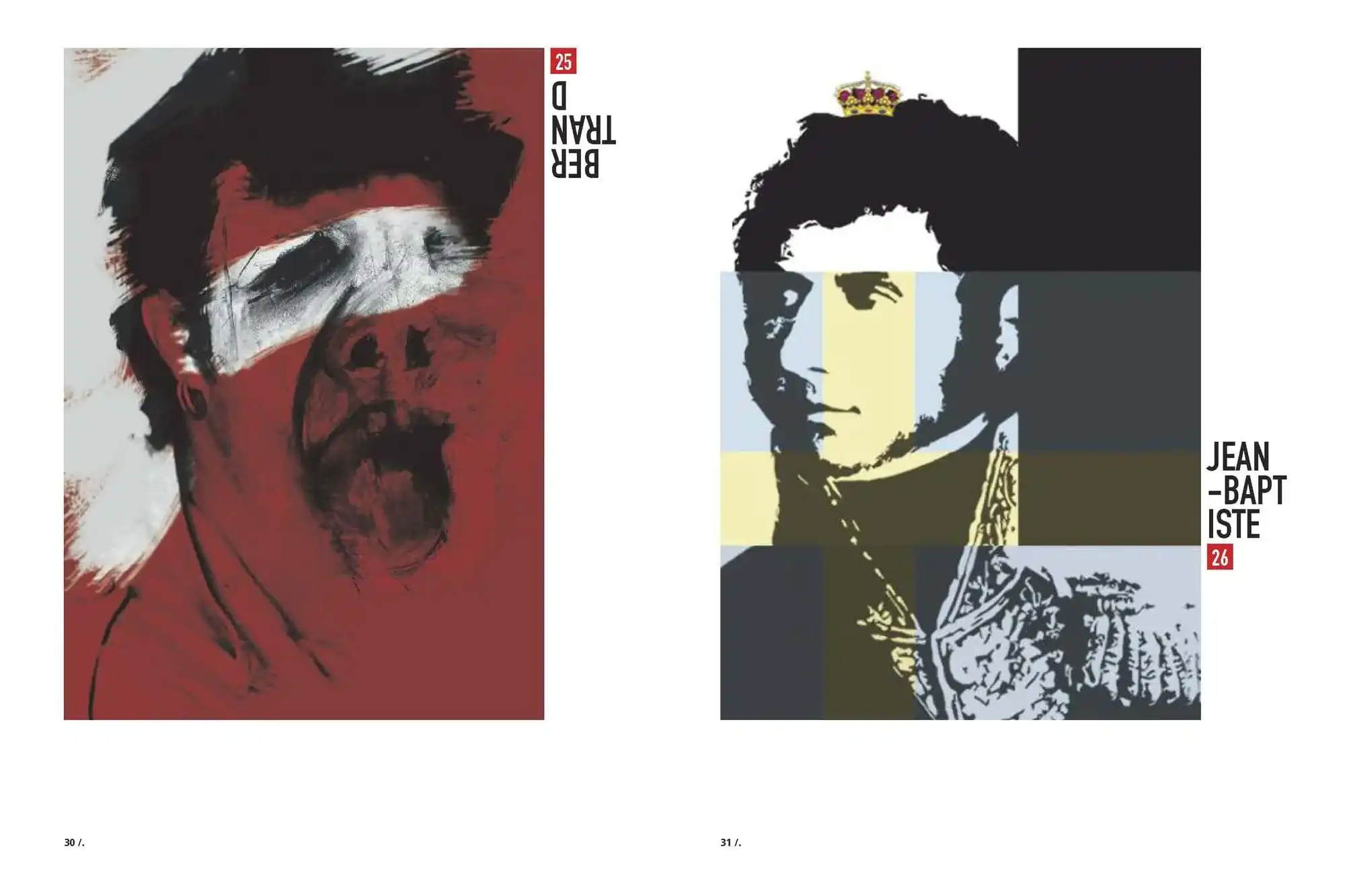 图片[22]-【海报设计】Pau, des visages, des figures-Yves YAN