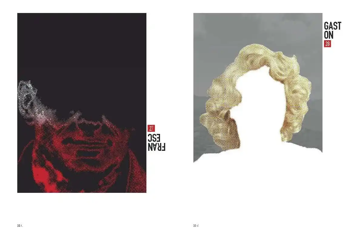 图片[23]-【海报设计】Pau, des visages, des figures-Yves YAN