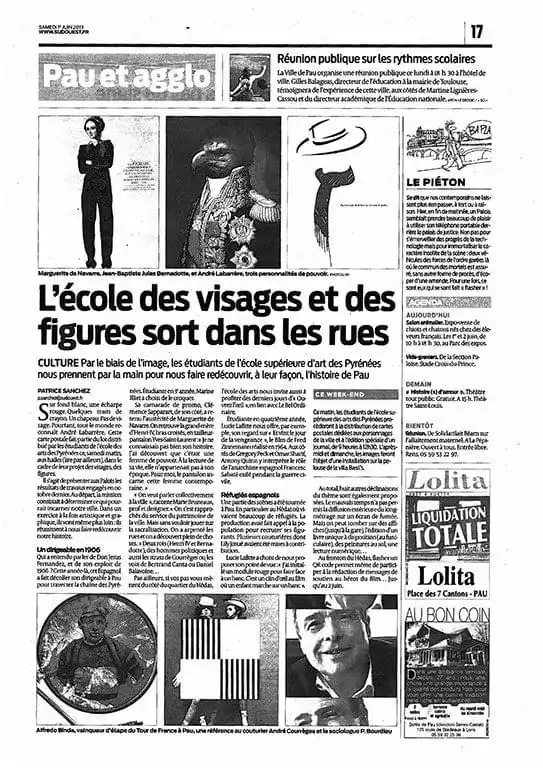 图片[8]-【海报设计】Pau, des visages, des figures-Yves YAN