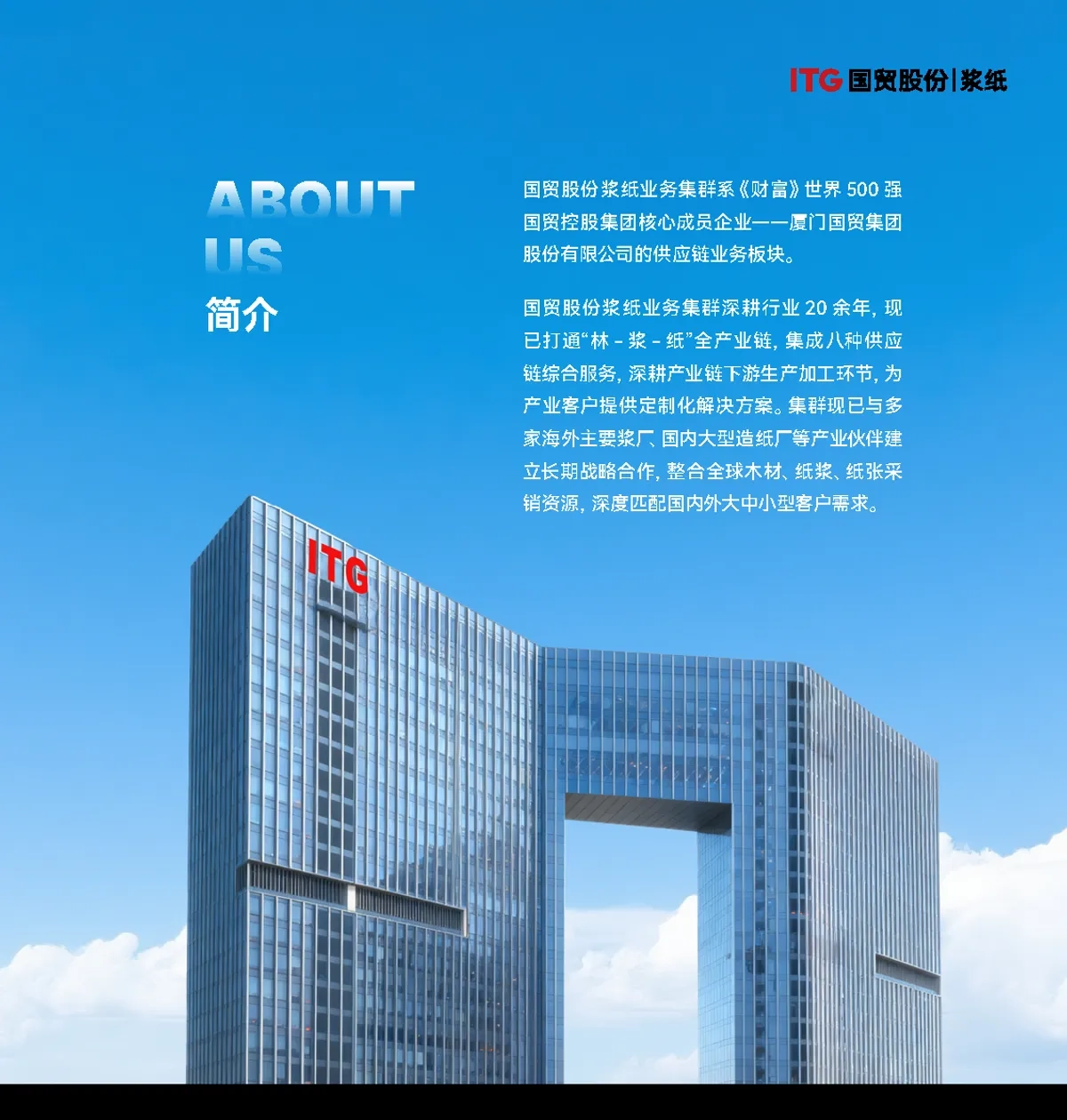 图片[3]-ITG国贸股份浆纸台历设计说明：产业链视觉化与企业品牌表达