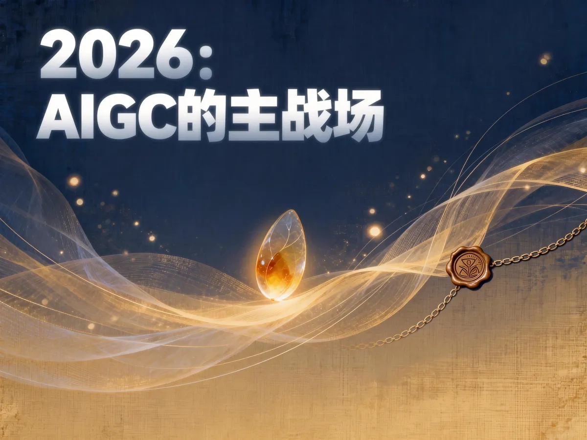 图片[1]-2026 AIGC 趋势：从“会生成”到“会交付”，创作者如何建立长期护城河